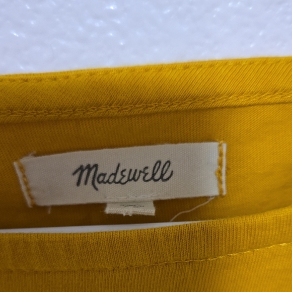 Madewell Mustard Yellow Top - Picture 2 of 5